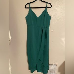 👗 CMZ2005 Deep V-Neck Slit Dress Maxi Dress - XL